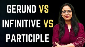 Gerund Vs Infinitive Vs Participle | Non - Finite Verb | Basic English Grammar | English With Rani Ma'am #BasicEnglishGrammar | English With RANI MAM