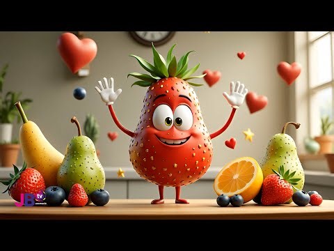 Fruits Rhyme (Fruits Chant a slow Nursery Rhyme)