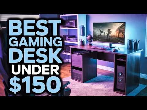 🔥🔥Top 6 Best Gaming Desk Under $150 — Ultimate Budget Setup Guide!
