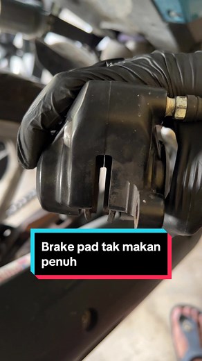 Setting balik masalah brake pad tak makan penuh RCB R55 Y15 #rcb #yamaha #y15zr #y15 @EWAN MOTORSPORT