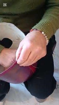 X-men Magneto Helmet stitching the edge of the helmet (Part 8)