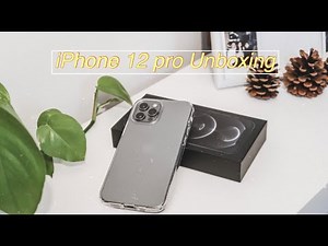 iPhone 12 pro Unboxing 2021 (Graphite) ASMR | Accessories | Aesthetic