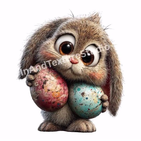 Easter Bunny Clipart,spring Rabbit Illustration, Pastel Graphic (digital Download) - Etsy