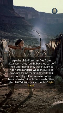 Apache girls were trained warriors ready to defend their entire village against any attackers. #history #nativeamerican #didyouknow | Archaic Origins