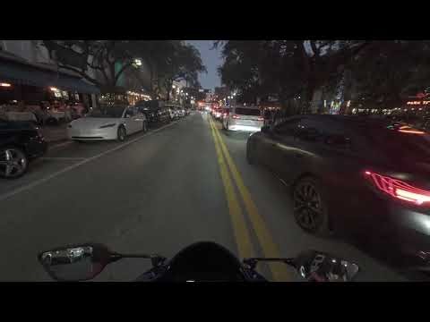 YAMAHA YZF R7 - PALM BEACH RIDE - PURE SOUND - 4K