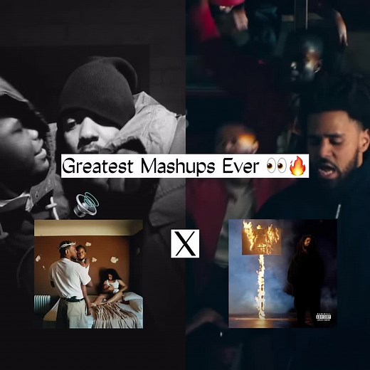 Kendrick X Cole 🔥🐐#kendricklamar #jcole #mashup #raptok #fypシ #djmooli