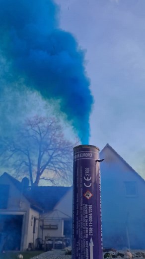 Stunning Blue Smoke Bomb Effects