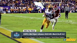 Mel Kiper released his 2020 NFL Mock Draft 4.0. Where does Chris Doering agree? Where did he disagree? 🤔 | SEC Network