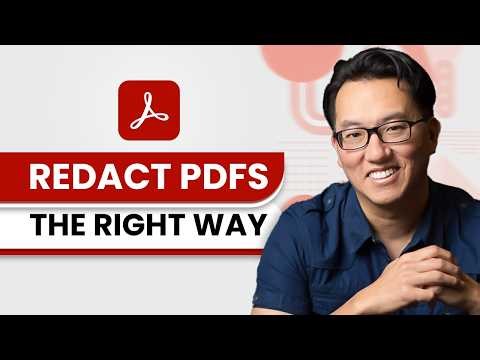 Adobe Acrobat: Redact Your PDFs the Right Way!