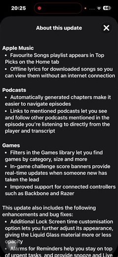 🚨Apple IOS 26.2 update : how to check and install