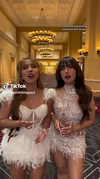 4th Impact Mylene and Celina Acapella Cover of Lady Gaga and Bruno Mars
