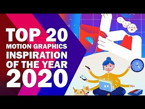 Top 20 Motion Graphics Inspiration of the Year 2020