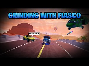 Grinding with the Fiasco in Roblox Jailbreak Season 29!🚕