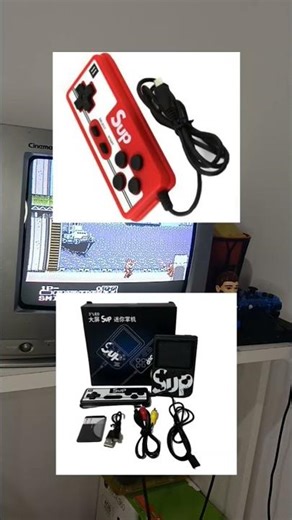 Comprei o retrogame mais barato da shopee! GAME SUP 400 É RUIM?!