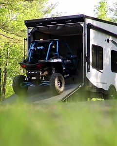 40K views | Our premium aluminum toy haulers are weather resistant, easy to clean, and feature industry-leading carrying capacity. The integrated welded frame is pound for pound 1.9X stronger than industry standard steel and is light as a feather. Design your perfect toy hauler today. | ATC Aluminum Toy Hauler | Facebook