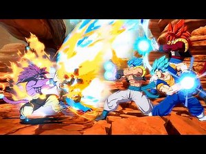 NEW Super Saiyan 4 Goku (DAIMA) Beam Clash Against Every Character | Dragon Ball FighterZ