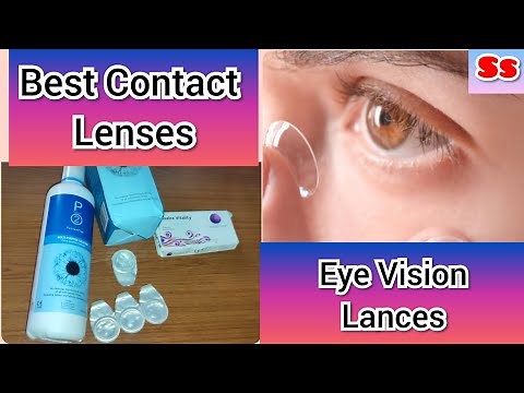 Contact Lenses || avaira vitality unboxing and review || #SarahSafina