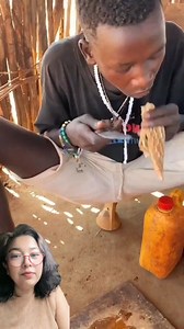 The Himba people consume raw meat as a cultural adaptation to their harsh, arid environment. This content is shared for educational and cultural purposes only. Traditions vary by culture and should not be imitated without proper knowledge. #HimbaTribe #CulturalTraditions #IndigenousCulture #AfricanHeritage #HumanAdaptation | Ayu Nara
