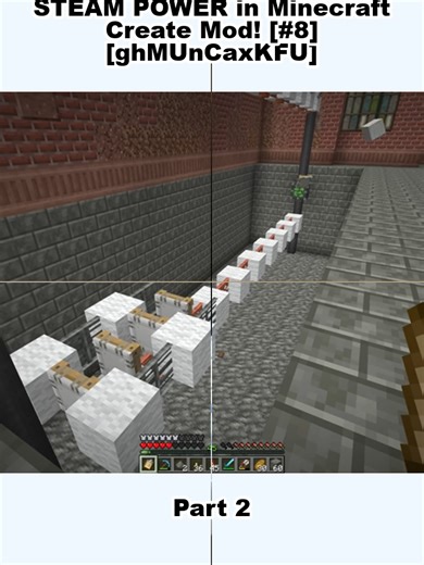 HUGE STEAM POWER in Minecraft Create Mod!