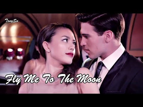 《經典爵士歌曲》Fly Me To The Moon (帶我飛向月球) - Forever Gentlemen - Lyrics [中英歌詞] 4K