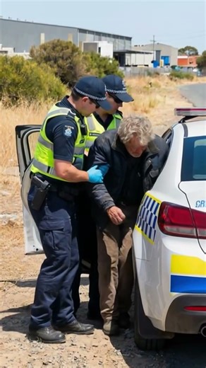 Witness a powerful transformation as police officers help a homeless man leave the streets behind