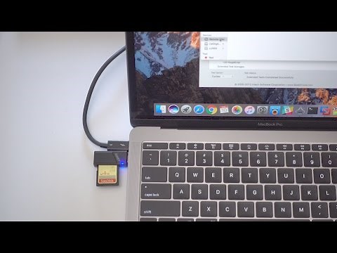Review: Aukey USB-C SD Card Reader for MacBook Pro