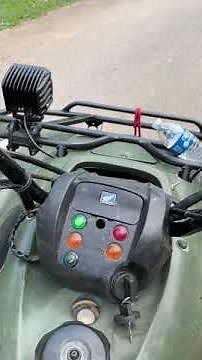 2013 420 Honda Rancher keeps stalling