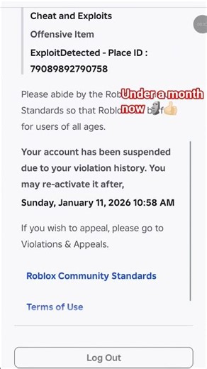 roblox ID come back #roblox