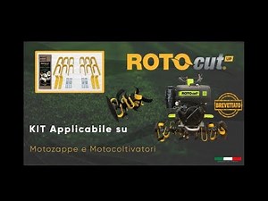 KIT ROTOCUT per Motozappa