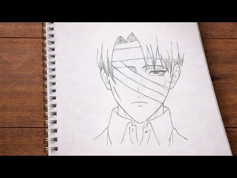 How to Draw Levi Ackerman Step by Step | Attack on Titan Full Drawing Tutorial (Easy)