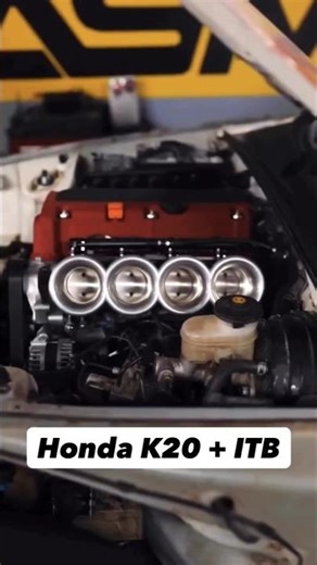 Rear Wheel Drive k20 with ITB ♥️