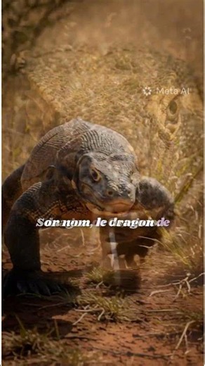 The lizard that can kill a buffalo 😳