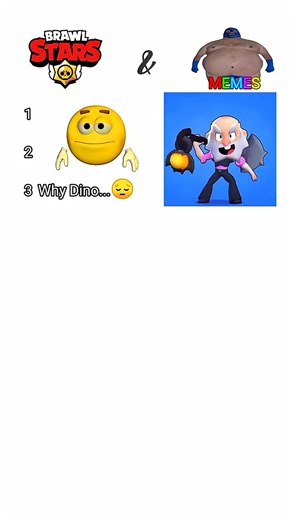top 3 memes brawl stars #brawlstars