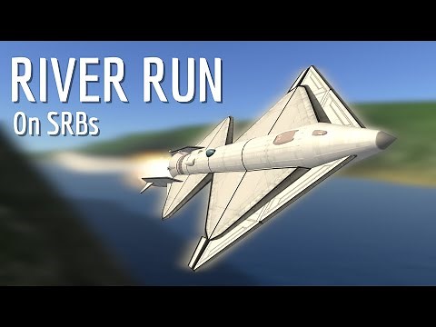800 Km River Run with SRBs | @Bradley Whistance Monte Carlo Challenge | KSP 1.10.1