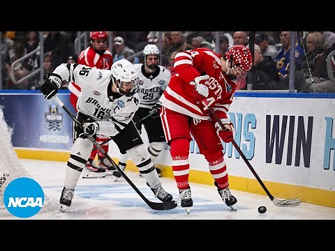 Western Michigan vs. Boston University: 2025 Men's Frozen Four championship highlights