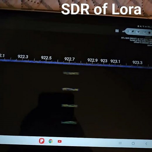 Testing LoRa with SDR (TTGO LoRa32 OLED)