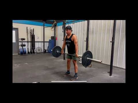 MAD Version: Clean lift off + clean high pull + clean (squat) 