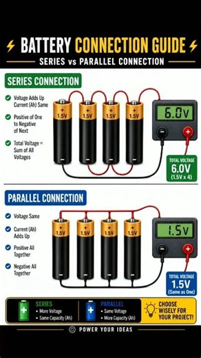 Battery Connection Guide | Series Vs Parellel Connection