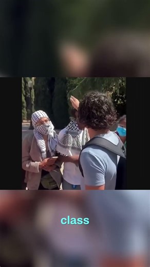 UCLA Student Confronts Protesters