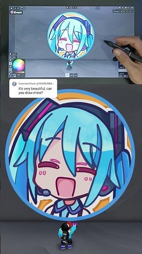 Time to draw your pfp on roblox spray paint! who next? #roblox #art #drawing #robloxart