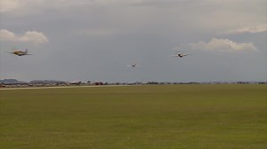 A quartet of low-flying P-51D Mustangs from our 'British Airshows 2011' programme. | PlanesTV.com