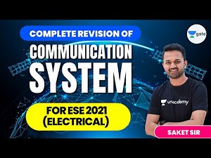Complete Revision of Communication System | ESE 2021 (Electrical) | Officers Batch | Saket Sir