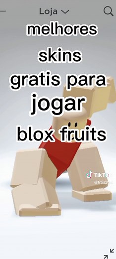 #CapCut skins para jogar blox fruits #roblox #bloxfruits #robroxa #skins #gratis