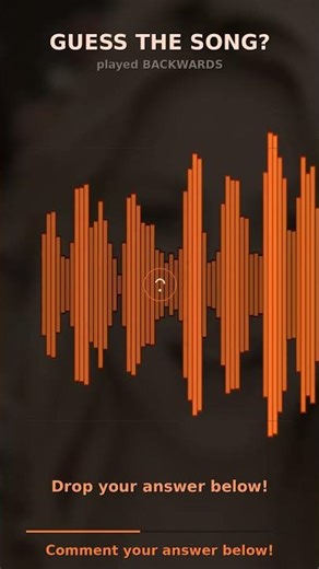 Name this song playing backwards — most people can't