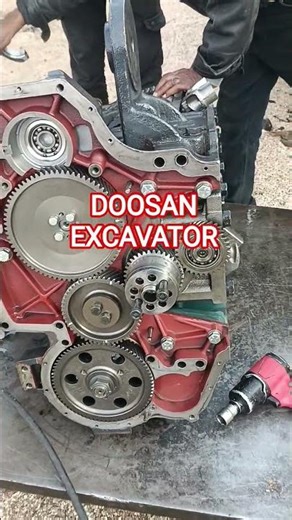 Doosan Excavator Dx Engine Repairing
