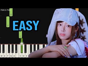 NewJeans - ETA | EASY Piano Tutorial by Pianella Piano