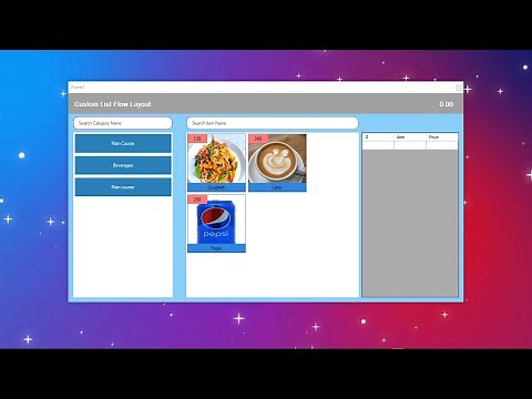Custom List using Flow Layout Panel Part One | C#, MySQL