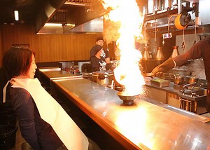 We Try Japan's Crazy Flaming Noodle Show at Kyoto Fire Ramen Menbaka | LIVE JAPAN travel guide