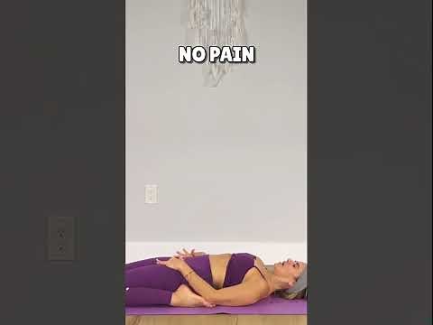 Yoga for Sciatica, Posture & Hip Relief | Reclined Hero Pose for Flexibility & Pain Relief