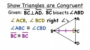 How Do You Use a Congruence Postulate to Prove Triangles are Congruent? | Virtual Nerd